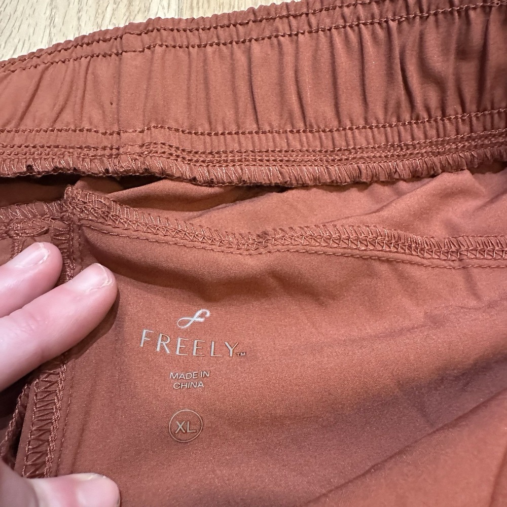 NWT Freely Rivera‎ Jogger Pants Women's XL Drawstring Elastic Waist Lightweight - Picture 4 of 9